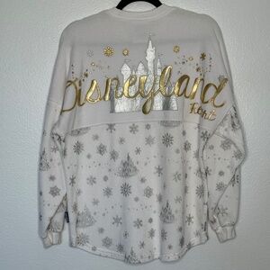 Disneyland Snowflakes Spirit Jersey – Cinderella Castle, Holiday XS